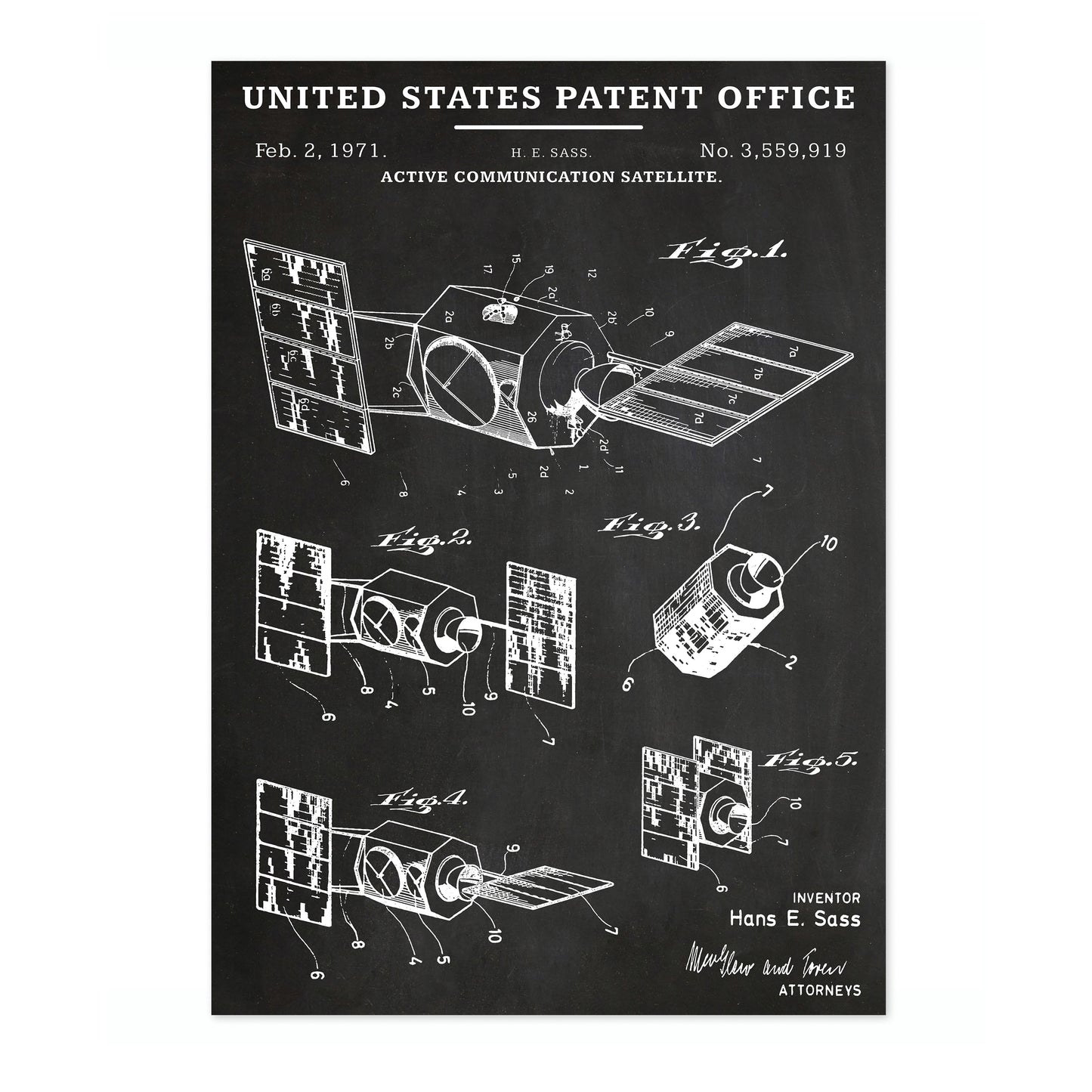 Aktiver Kommunikationssatellit