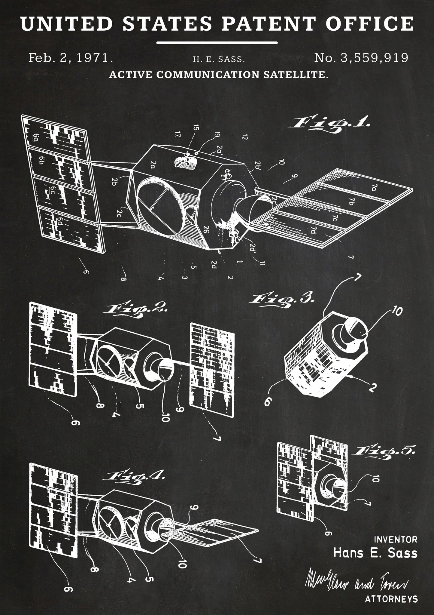 Aktiver Kommunikationssatellit