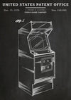 Arcade Gaming Cabinet print