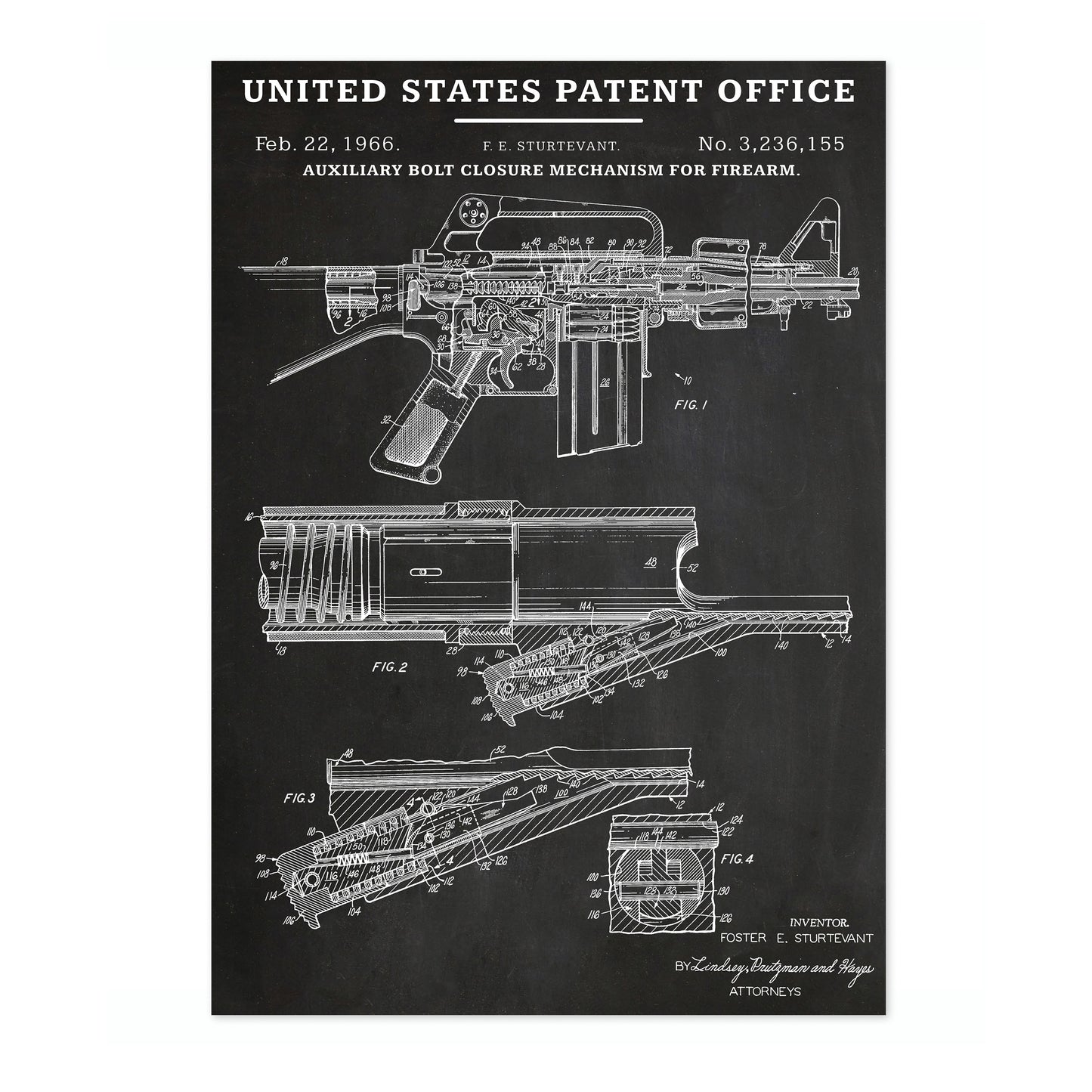 Auxiliary Bolt Closure