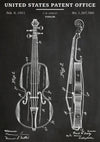Violin print