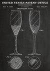 Champagne Flute print