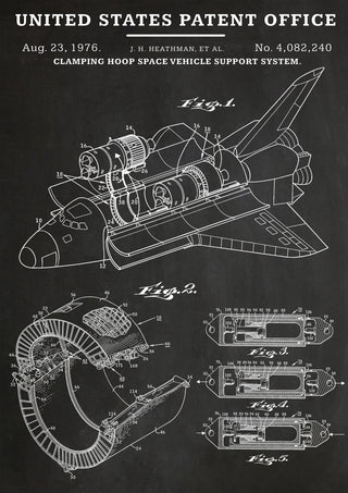 Rymdfarkostklämma print