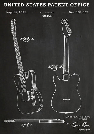 Fender Telecaster print