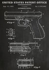 Glock Pistol print