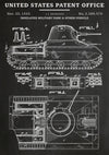 Military Tank print