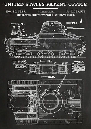 Military Tank print