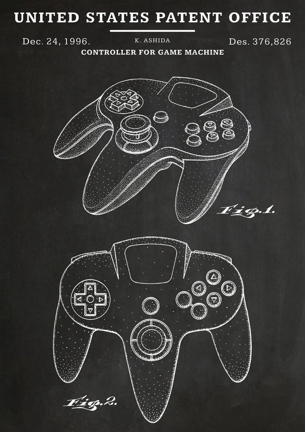Manette de jeu rétro