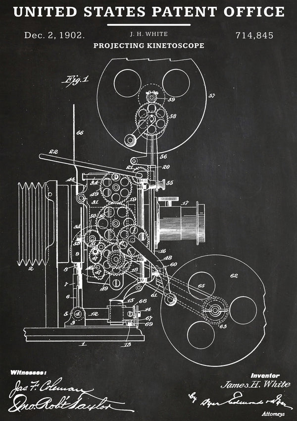 Projection du Kinétoscope