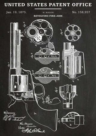 Revolving Firearm print