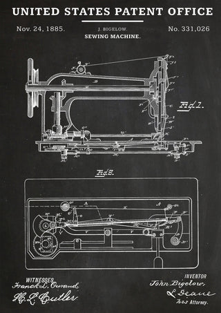 Sewing Machine print