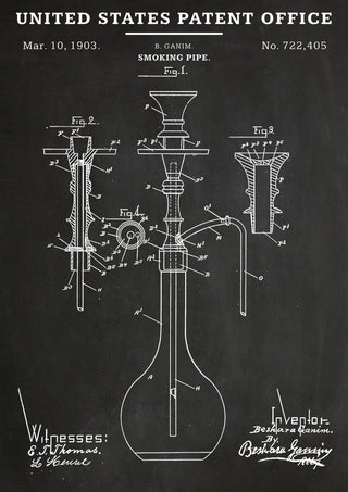Smoking Bong Pipe print