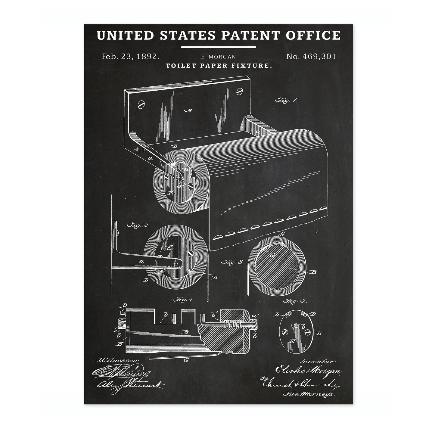 Distributeur de papier toilette