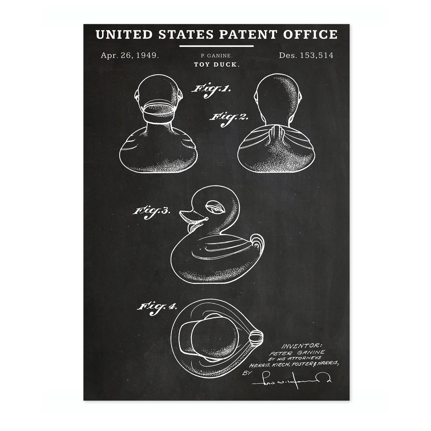 Canard en caoutchouc