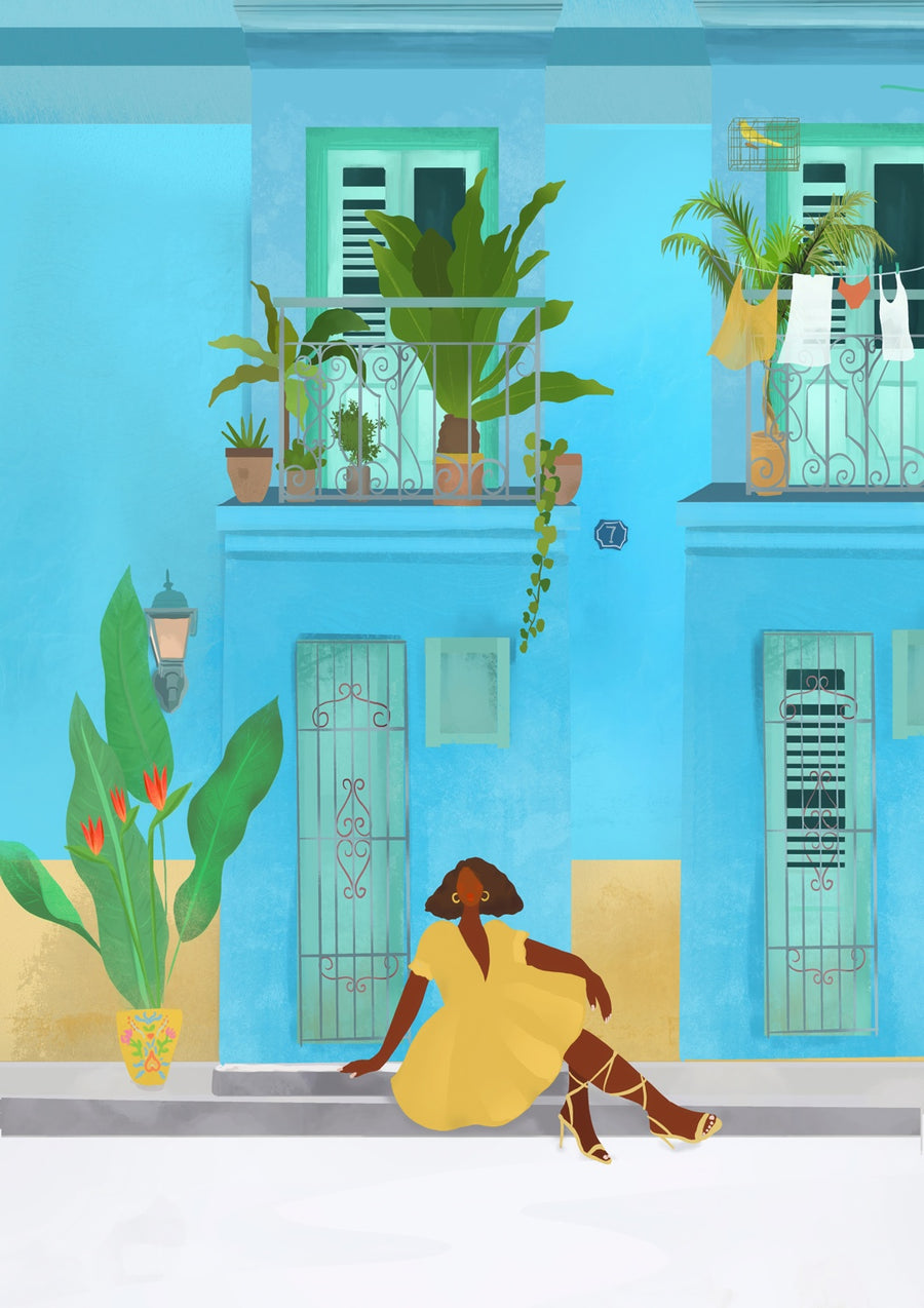 Cuba - Print Only frame