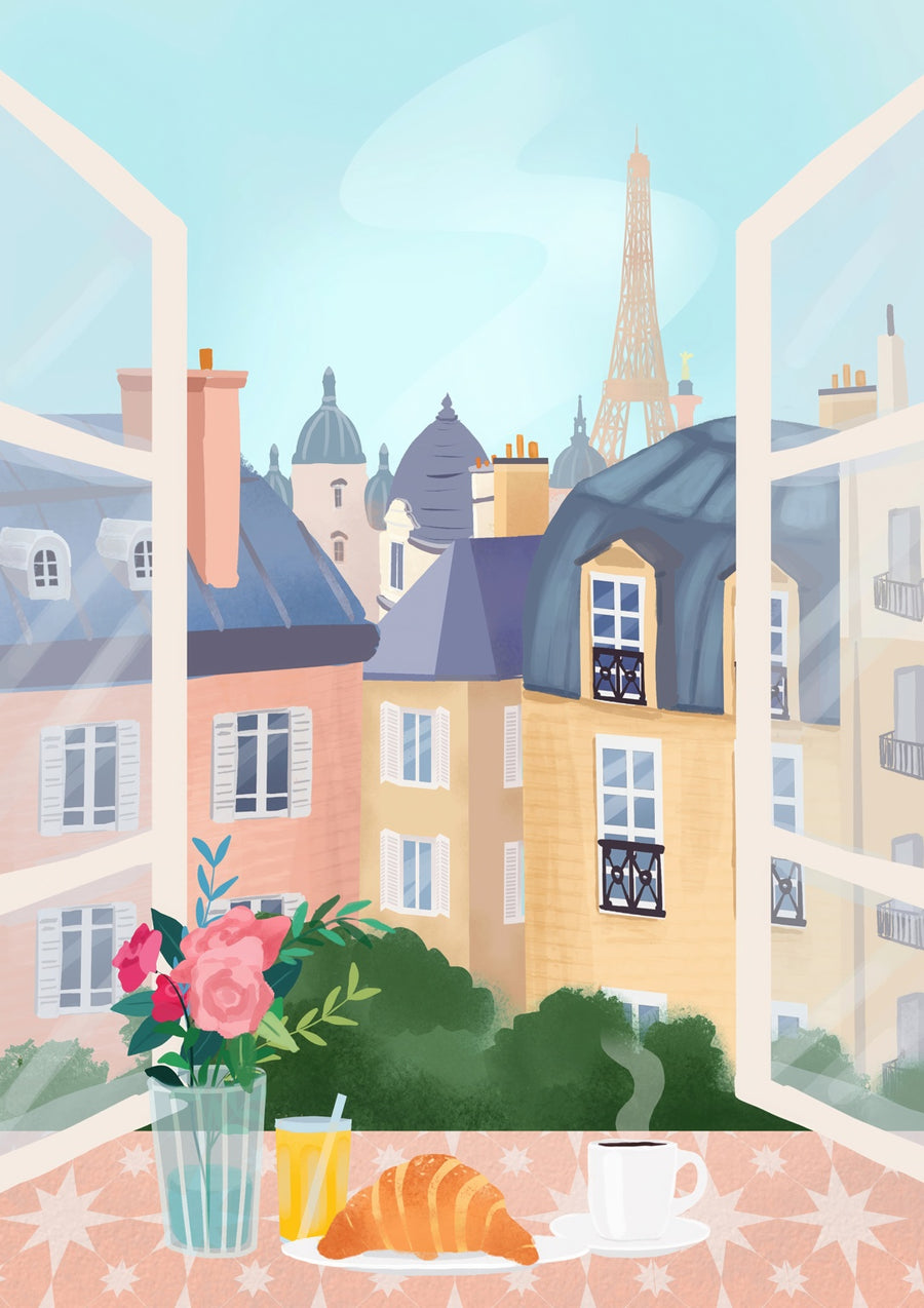 Paris - Print Only frame