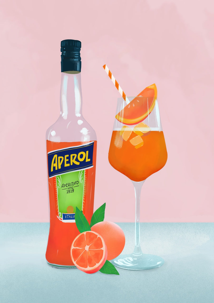 Aperol - Print Only frame