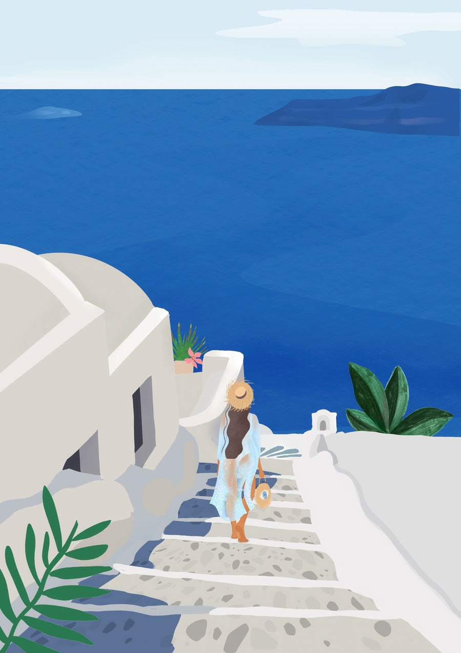 Greece - Print Only frame