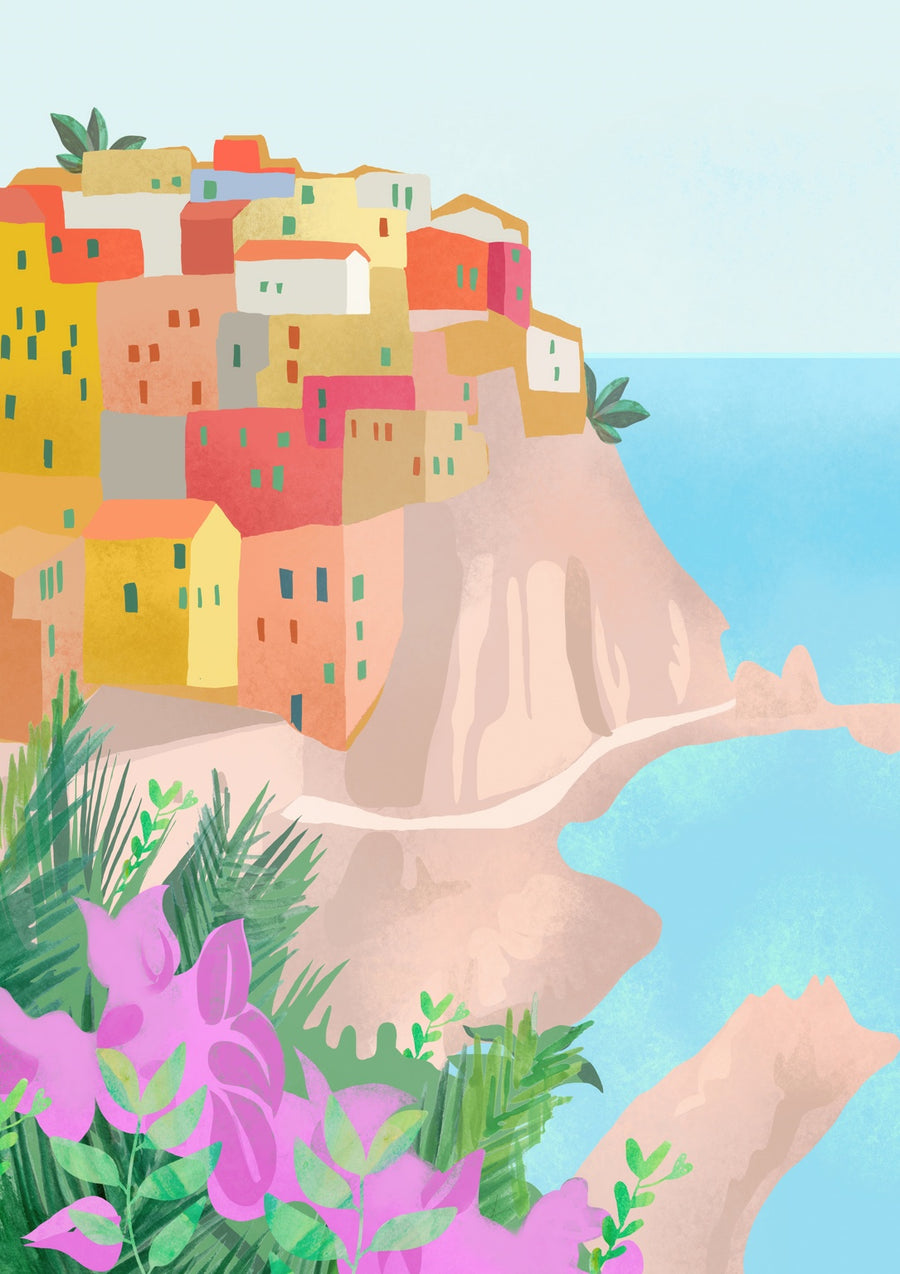 Cinque Terre - Print Only frame