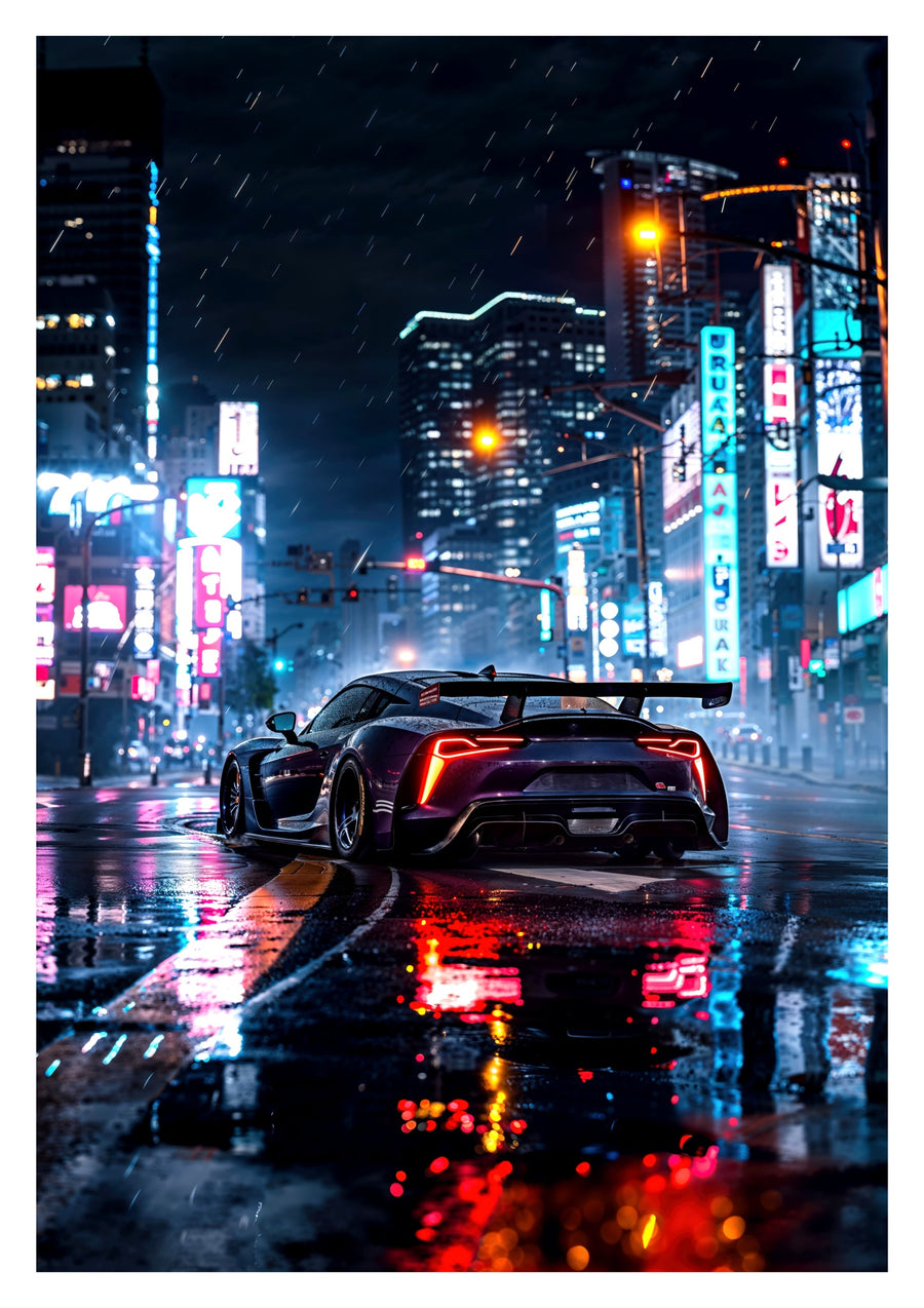 Shibuya Supercar - Print Only frame