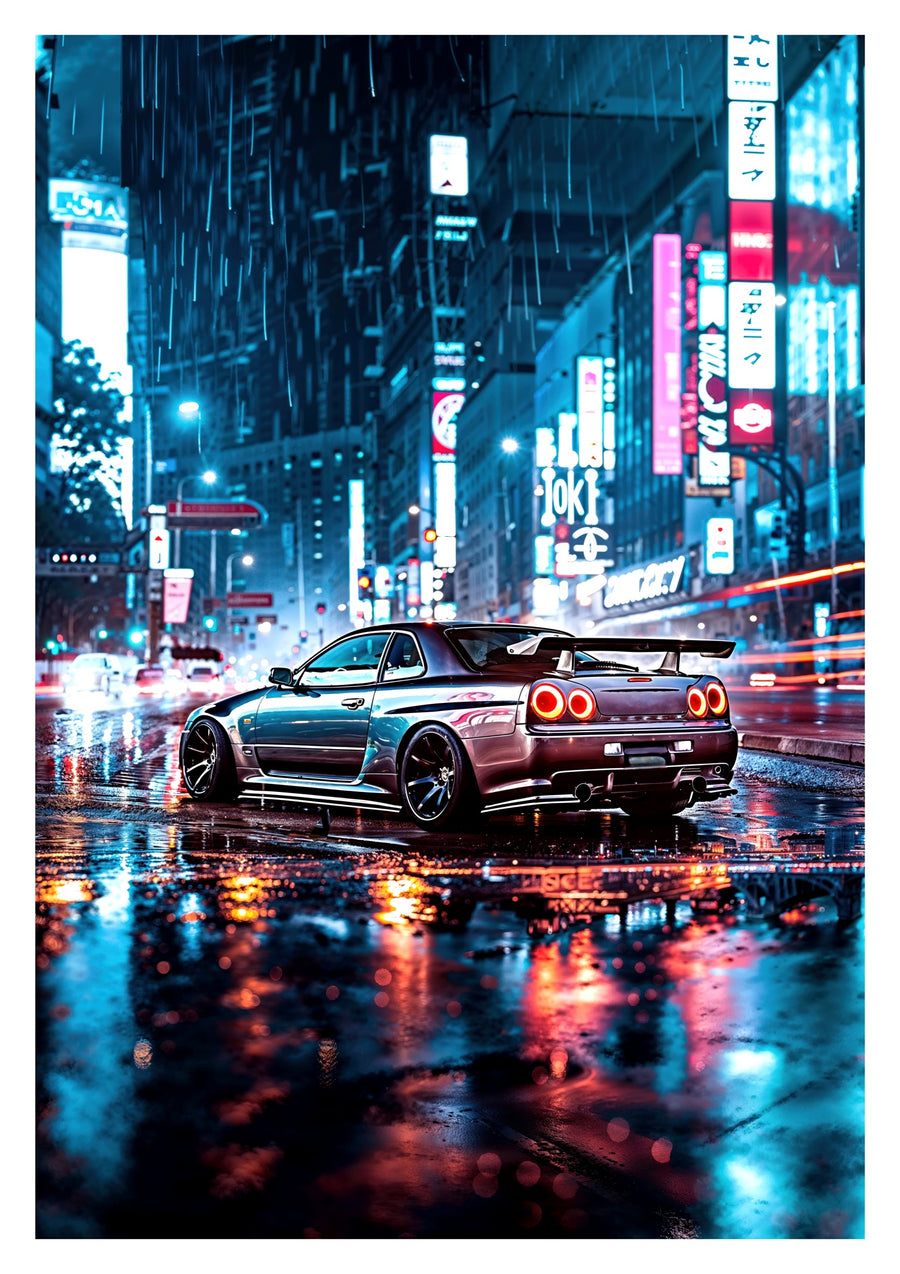 Tokyo Drift - Print Only frame