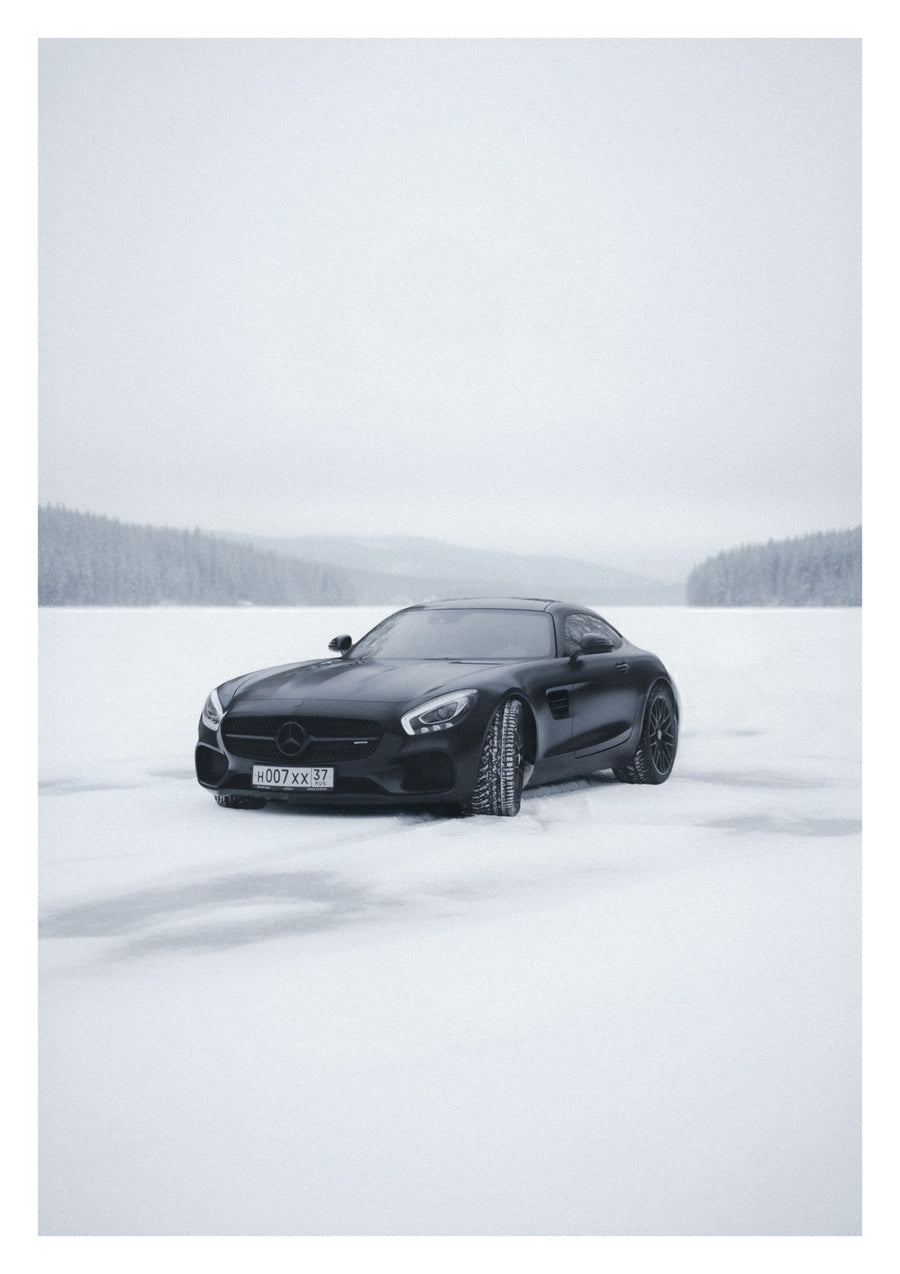 Sur le lac - Print Only frame