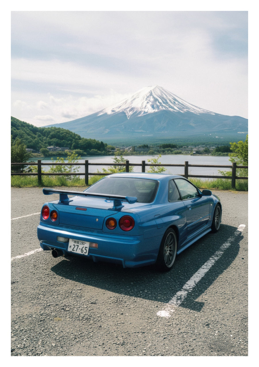 Fuji Skyline - Print Only frame