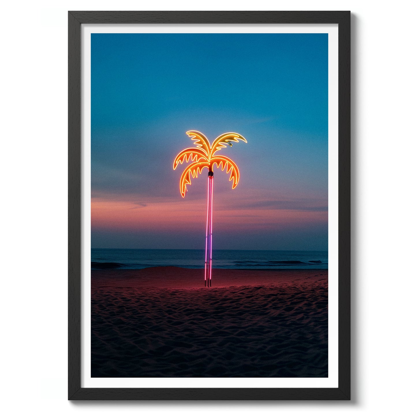 Leuchtende Handfläche