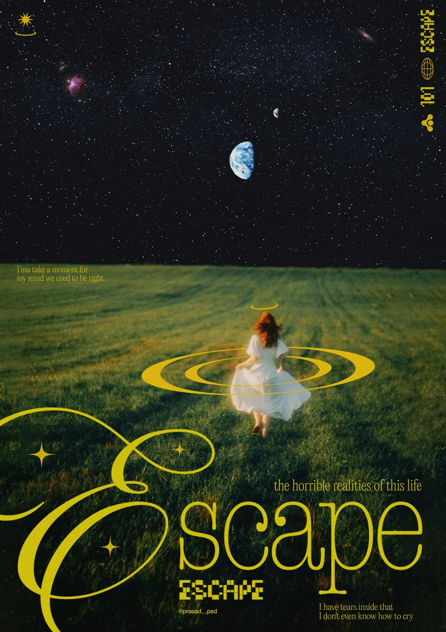 Escape - Print Only frame
