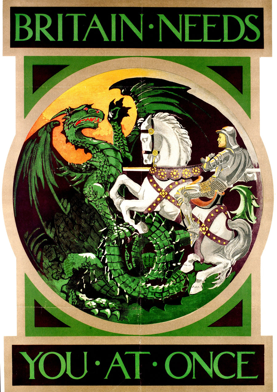 Esprit de la Grande-Bretagne - Print Only frame