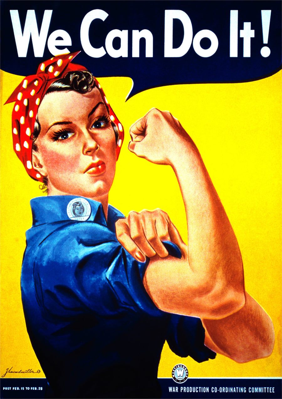 Rosie spikaren - Vi kan klara det! - Print Only frame