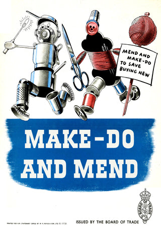 Faire avec ce qu'on a et raccommoder print