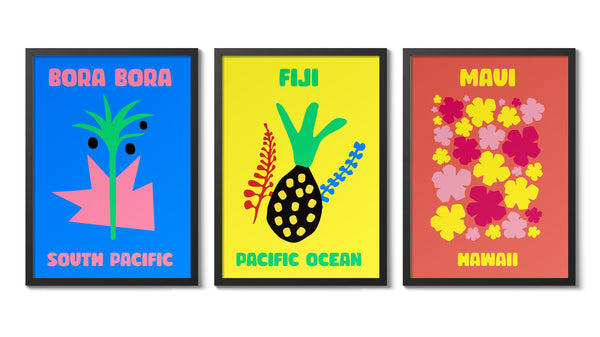 Pacific - Set of 3