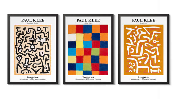 Paul Klee - Set of 3