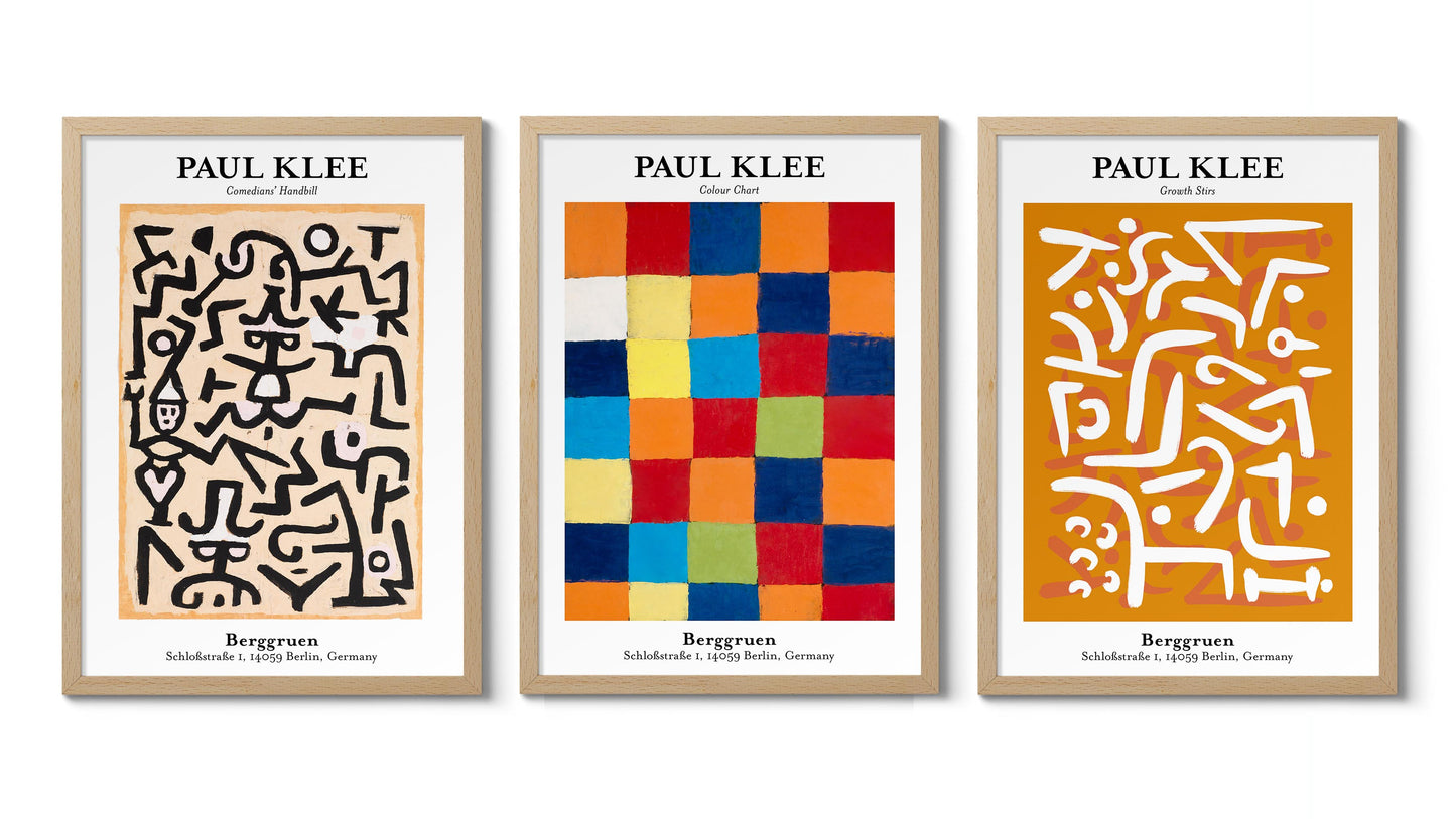 Paul Klee - Set om 3