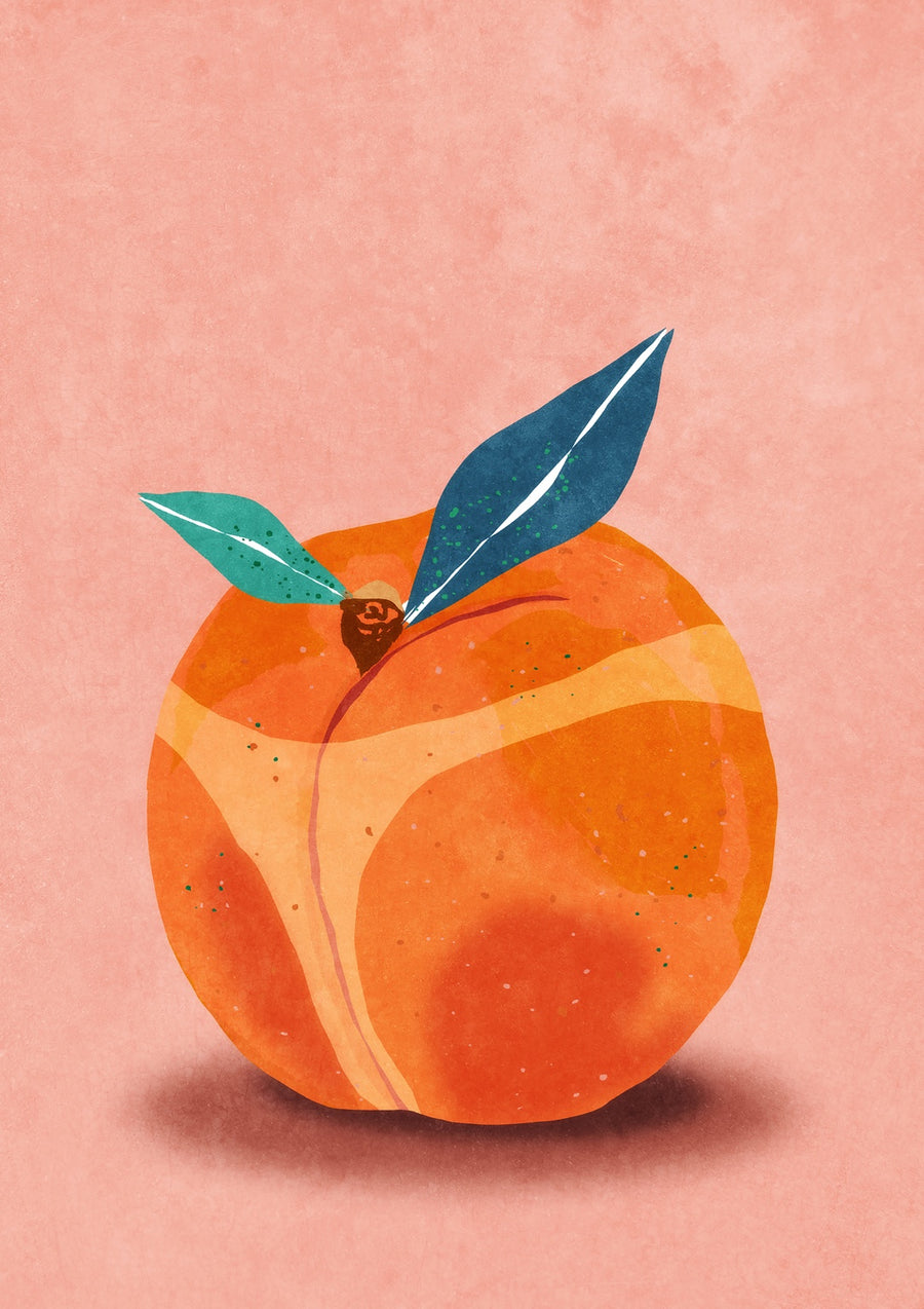 Your Ass Is Peach - Print Only frame
