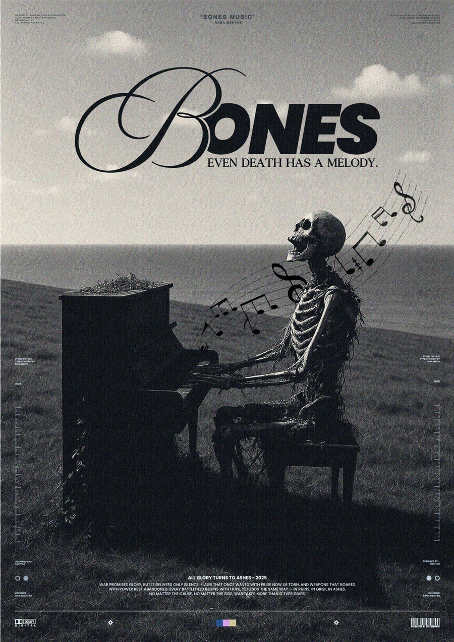 Bones - Print Only frame