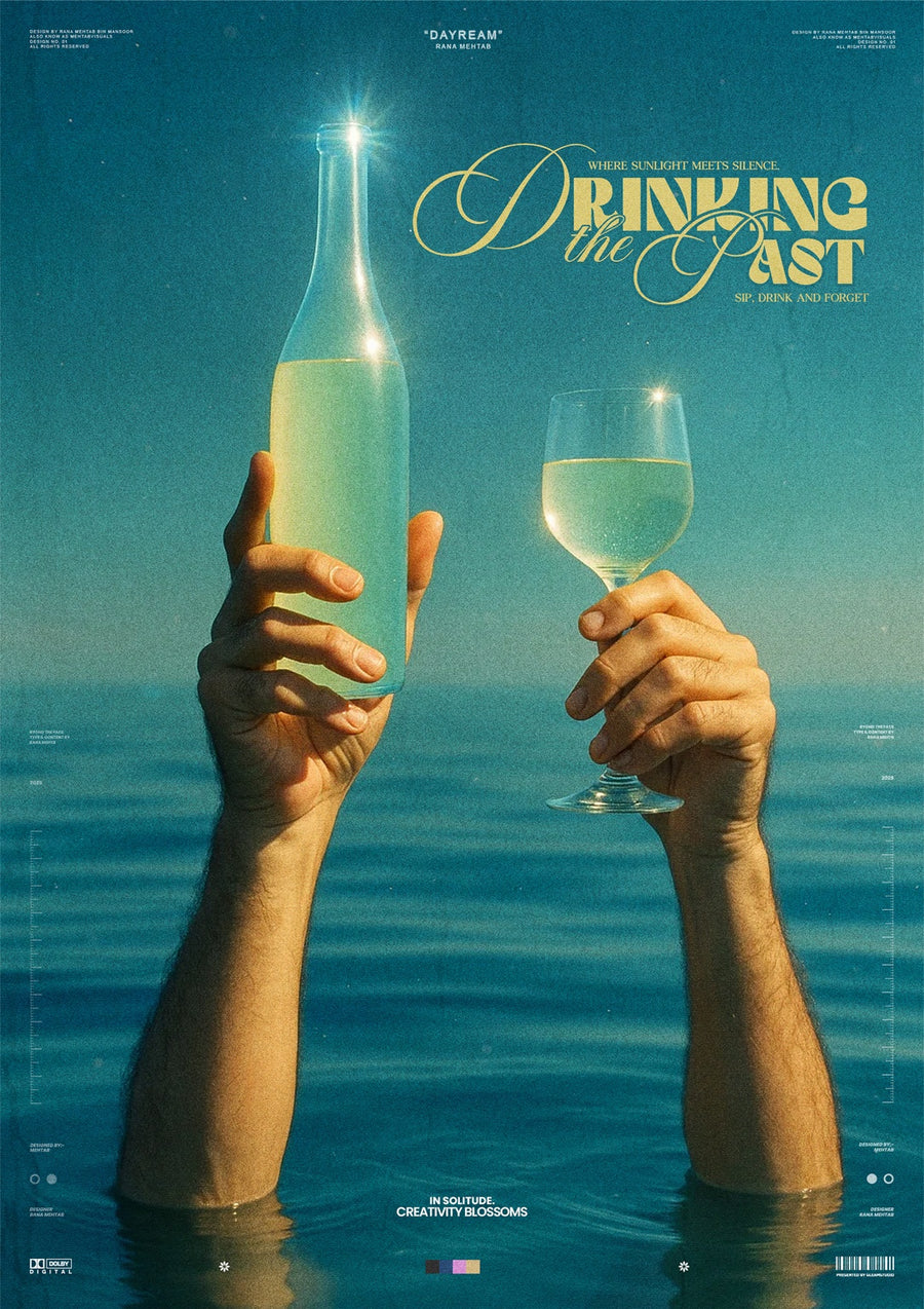 Drinking - Print Only frame