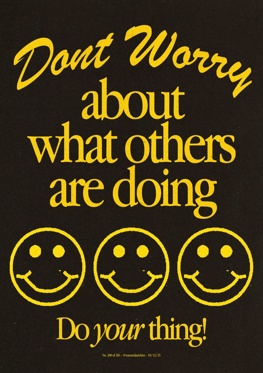 Do Your Thing - Print Only frame