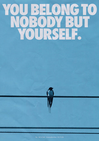 Belong to No-One print