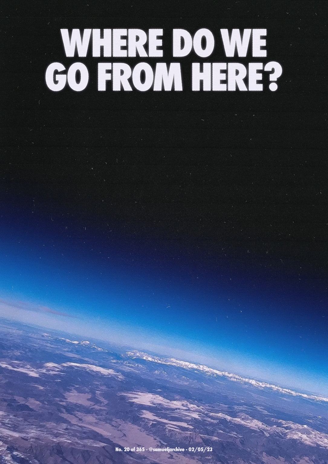 Where Do We Go From Here?