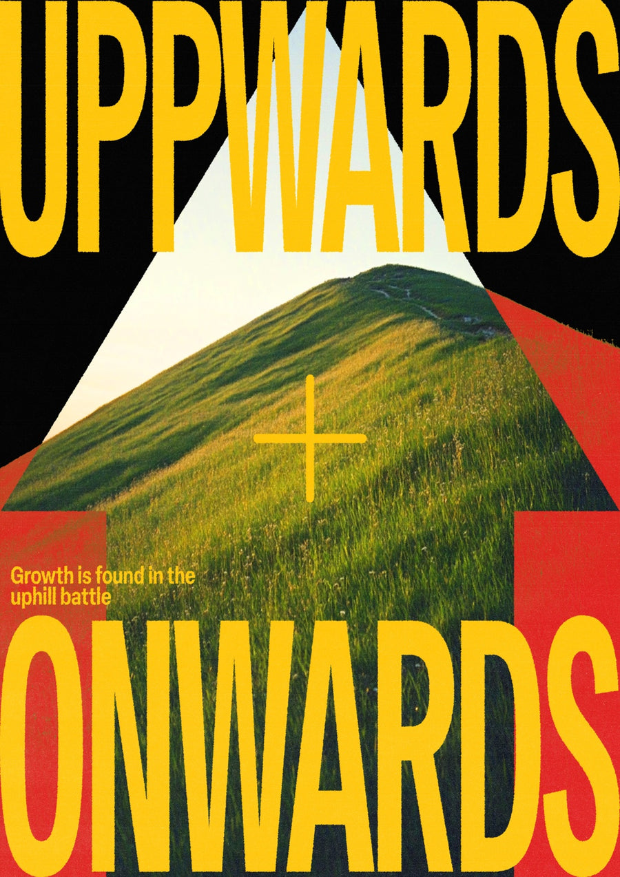 Upwards Onwards - Print Only frame