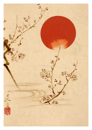 Sun & Plum Branches print