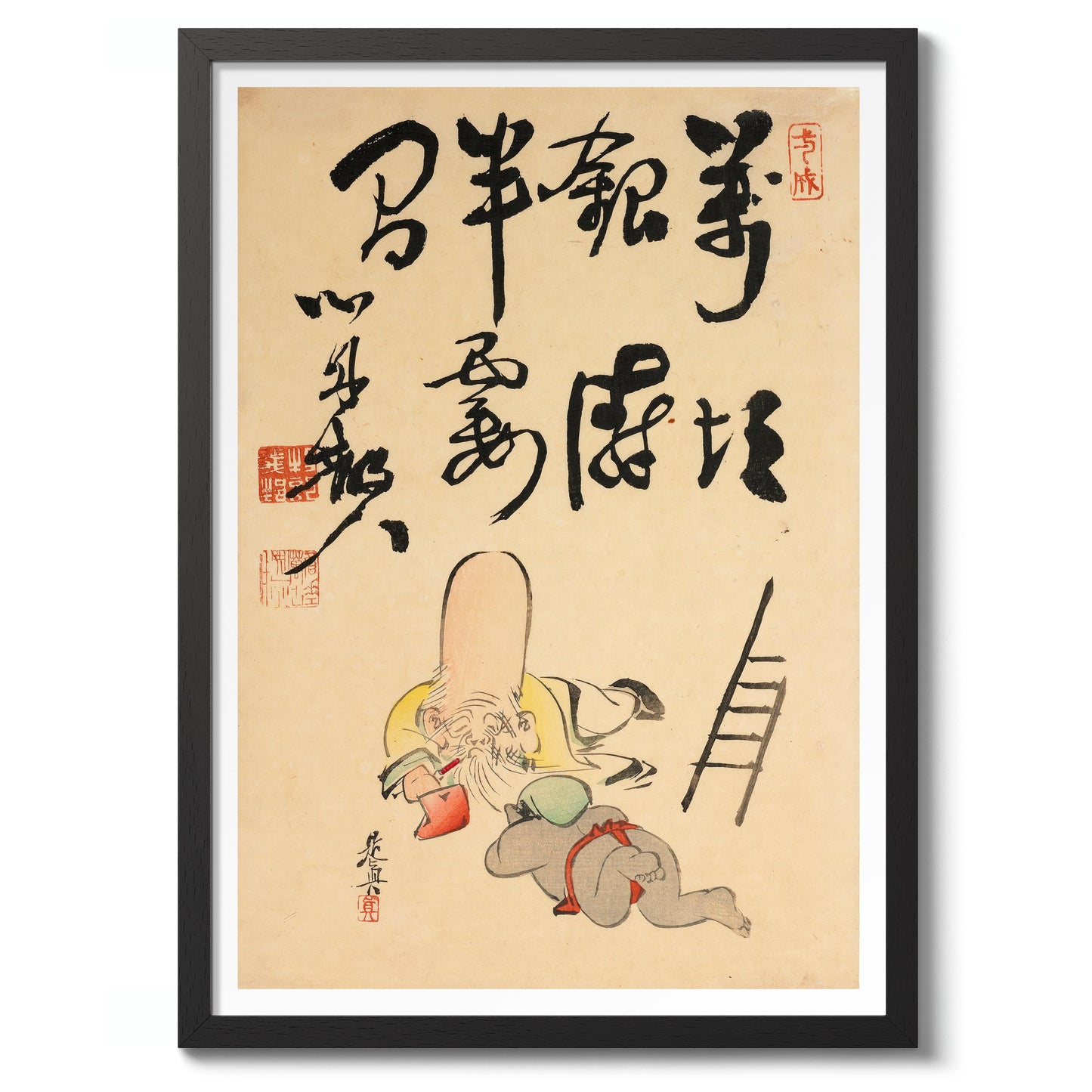 Fukurokuju and Daikoku Gods