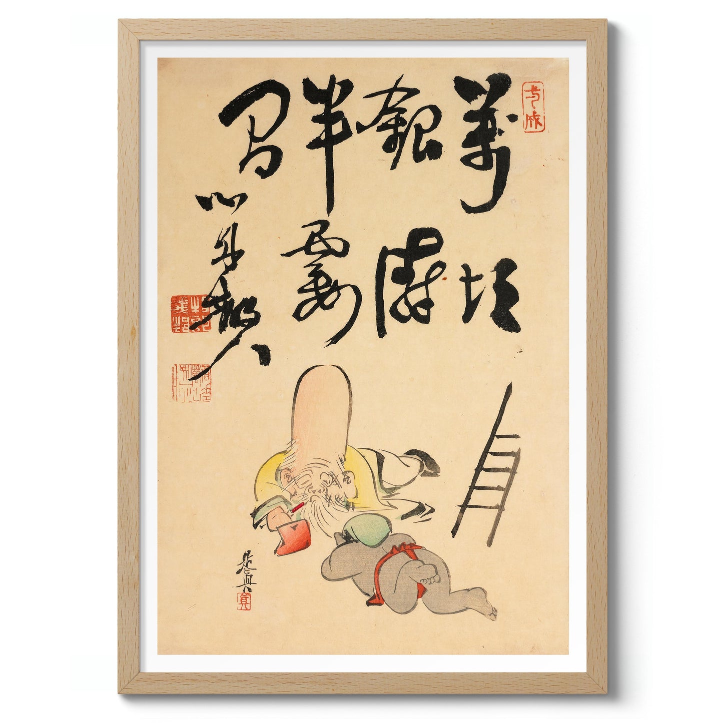 Fukurokuju and Daikoku Gods