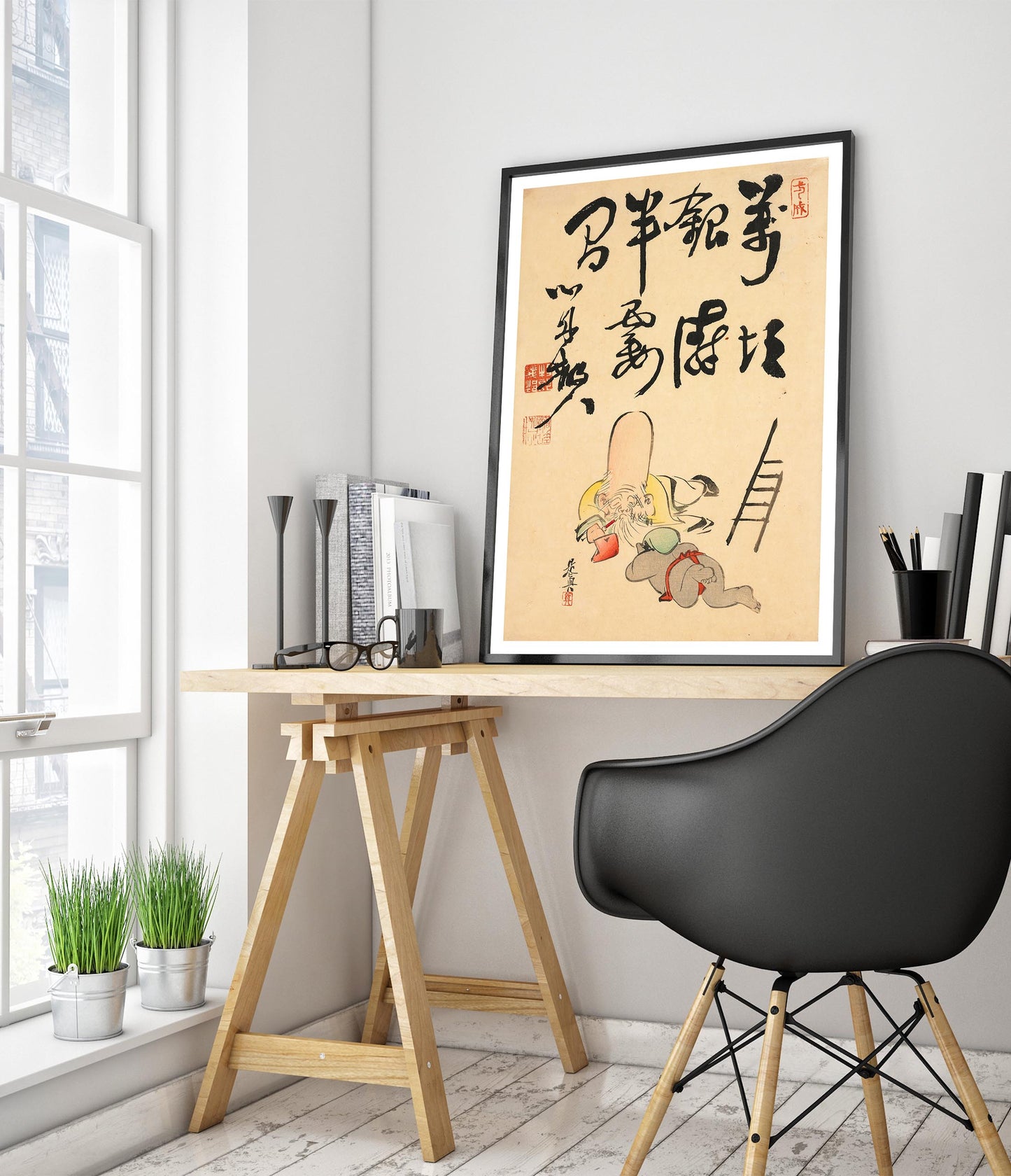 Fukurokuju and Daikoku Gods