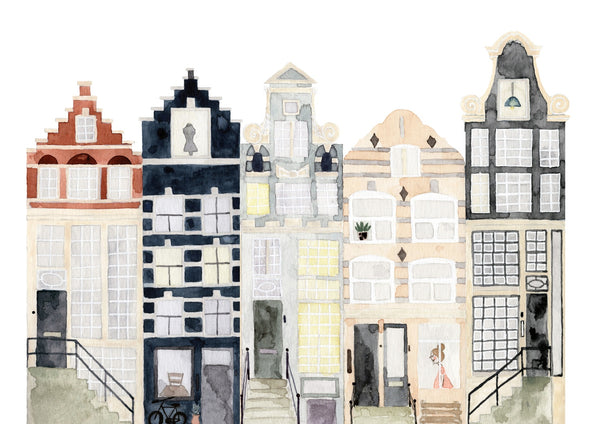 Amsterdam Canal Houses