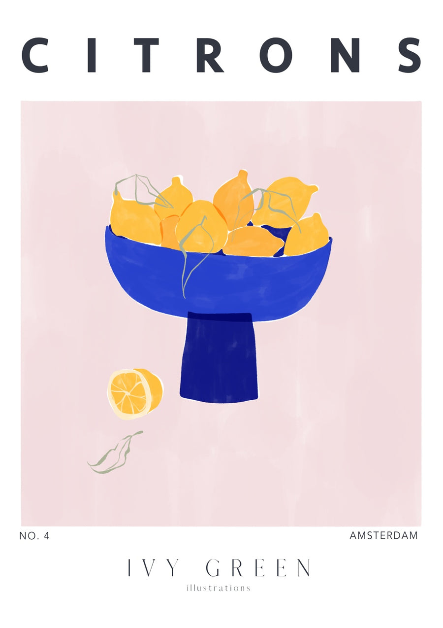 Citrons - Print Only frame