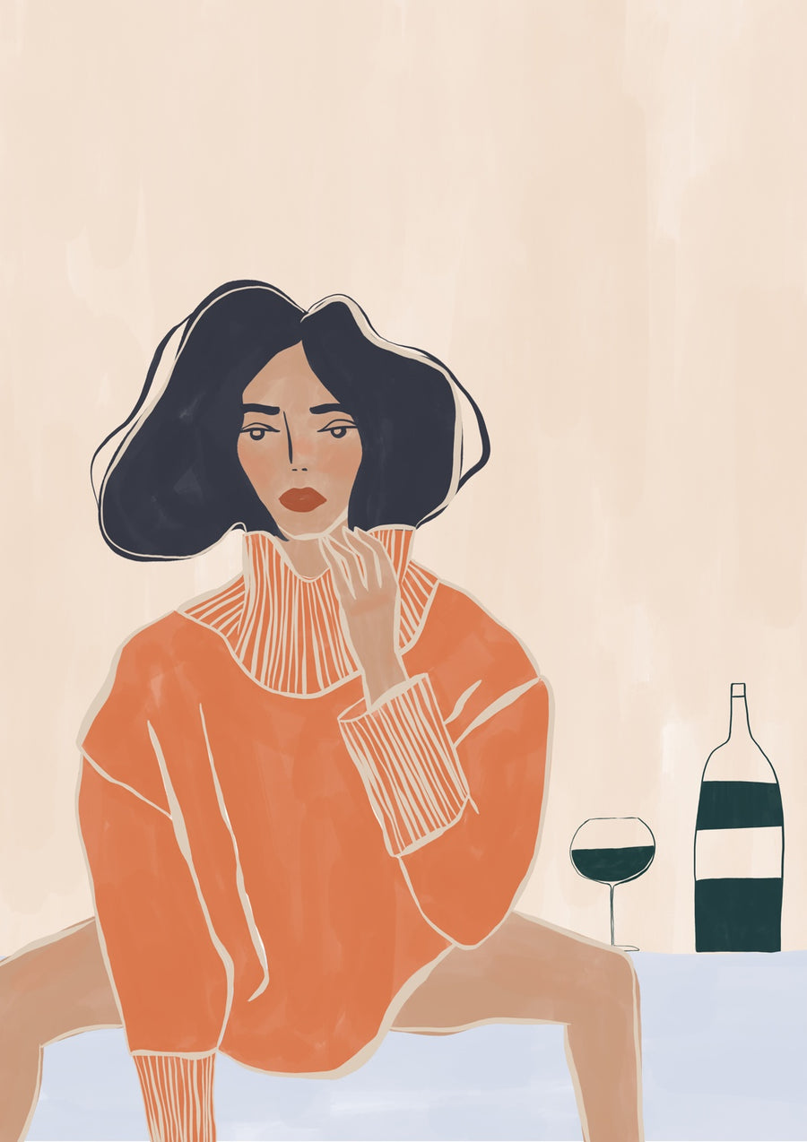 It's a Mood - Print Only frame