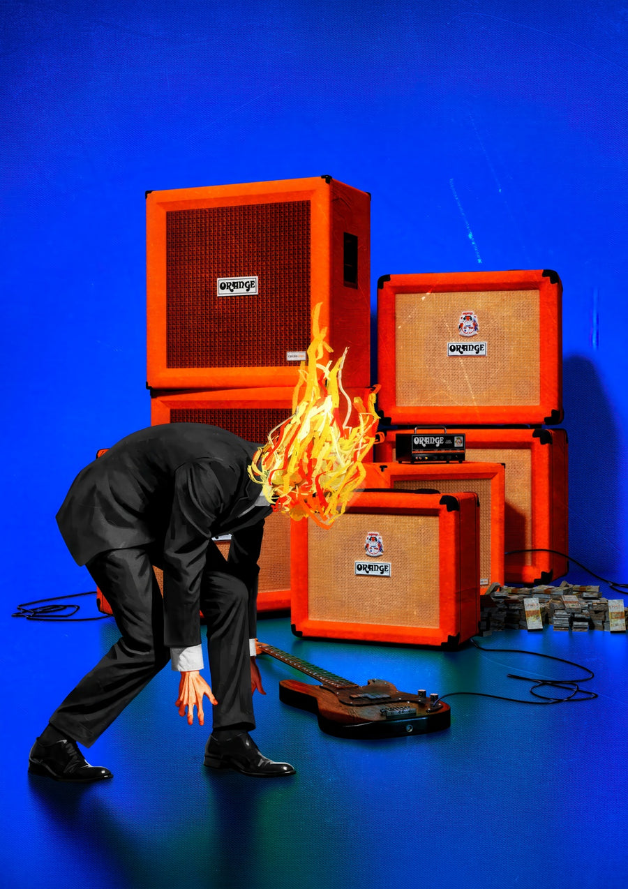 Uninspired - Print Only frame